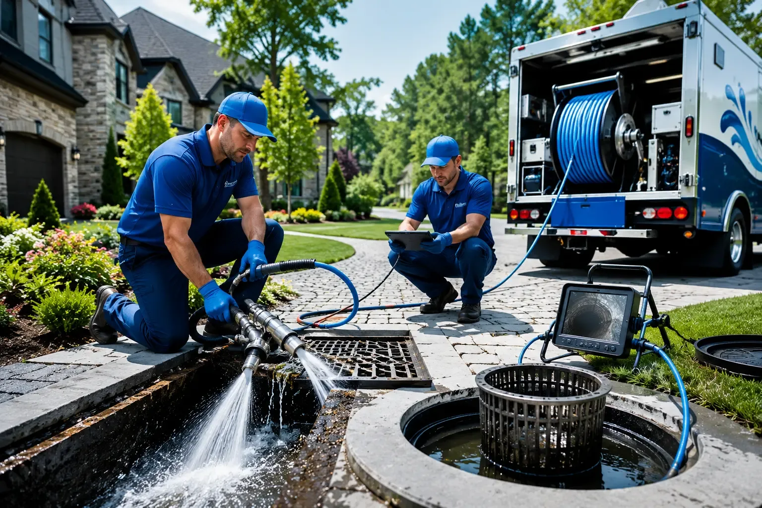 Local outdoor drain cleaning professionals in Magnolia, TX
