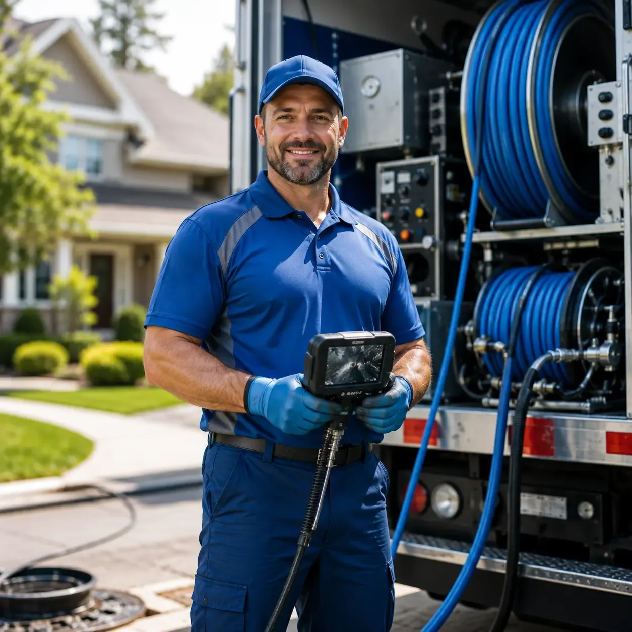 Local outdoor drain cleaning specialists in Magnolia, TX